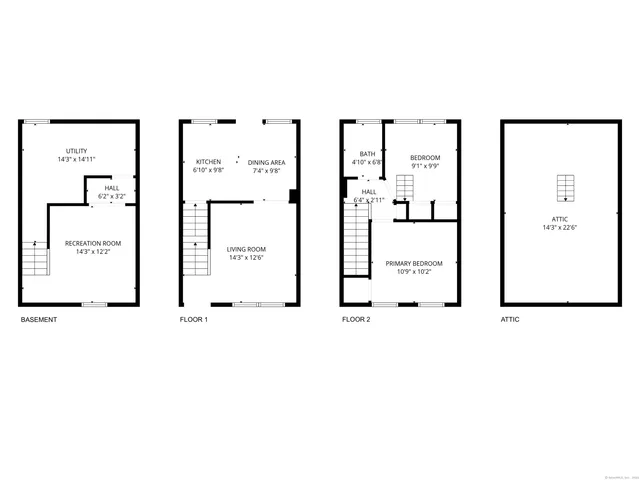 a picture of a floor plan