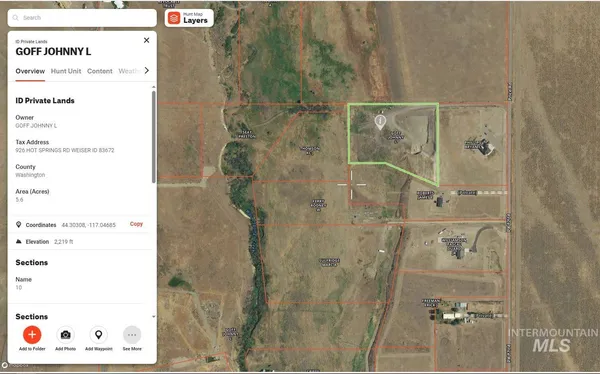 $280,000 | Tbd Tbd Indian Hot Springs, Weiser, ID 83672