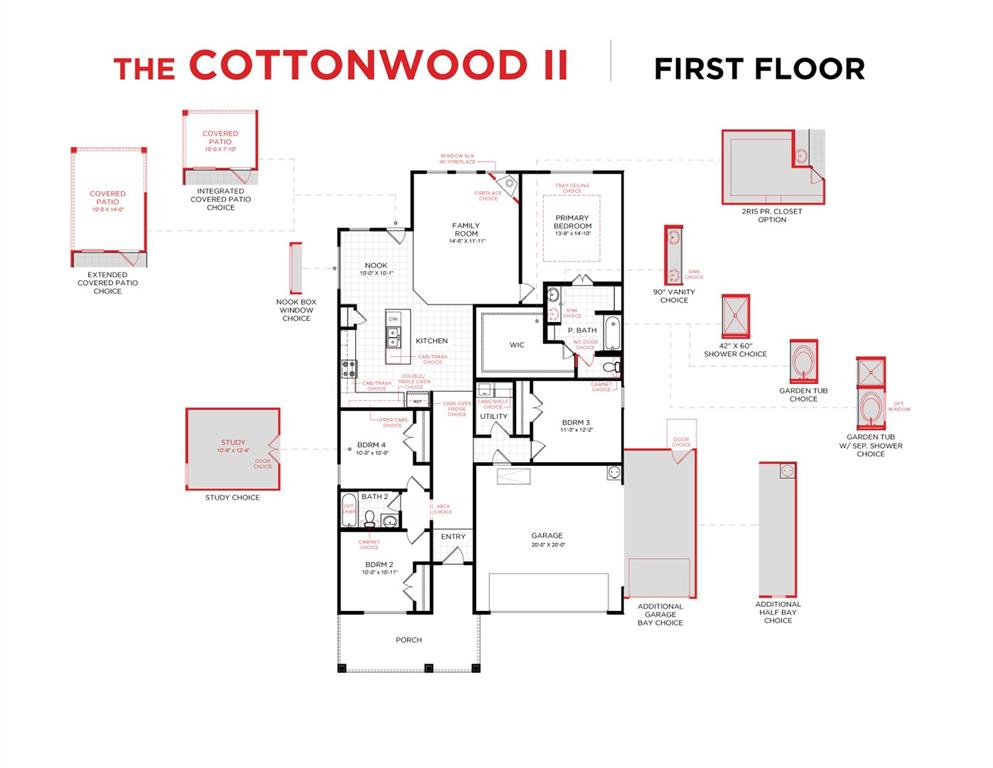 8808 Haste Lane Pilot Point, TX 76258 - Photo 2 of 22 Cottonwood II Master Set FF