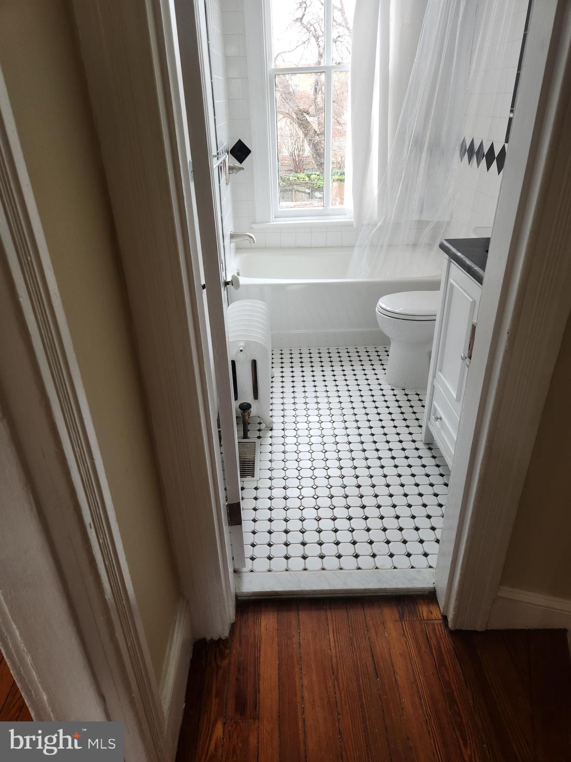 323 2nd Street Southeast Washington, DC 20003 - Photo 11 of 16 a view of wooden floor in a bathroom