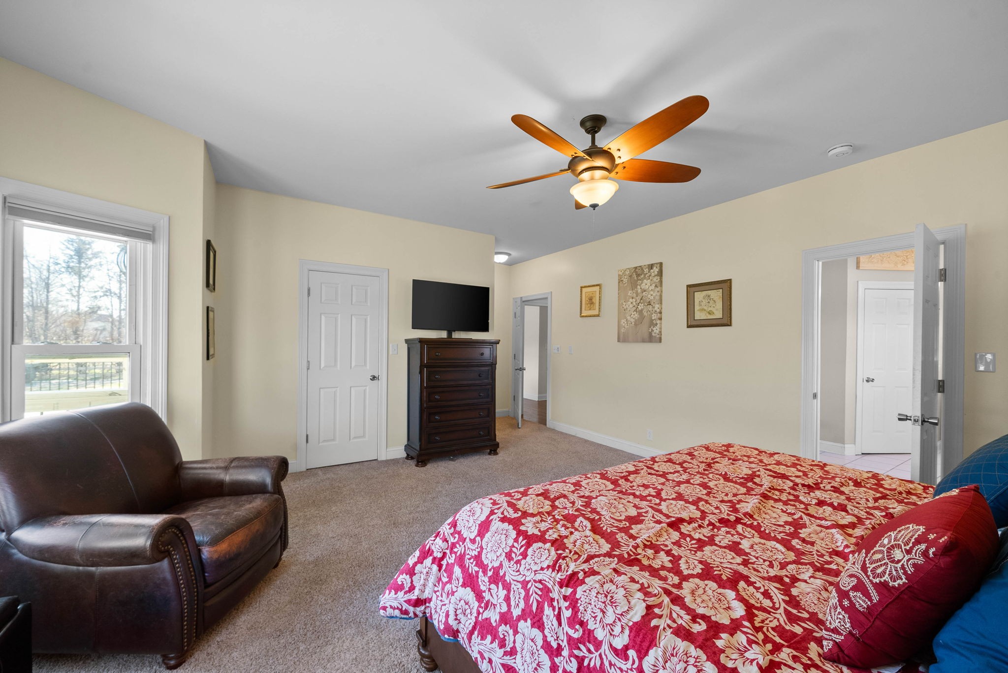 4787 Sango Road Clarksville, TN 37043 - Photo 25 of 55 a bedroom with a bed and a couch
