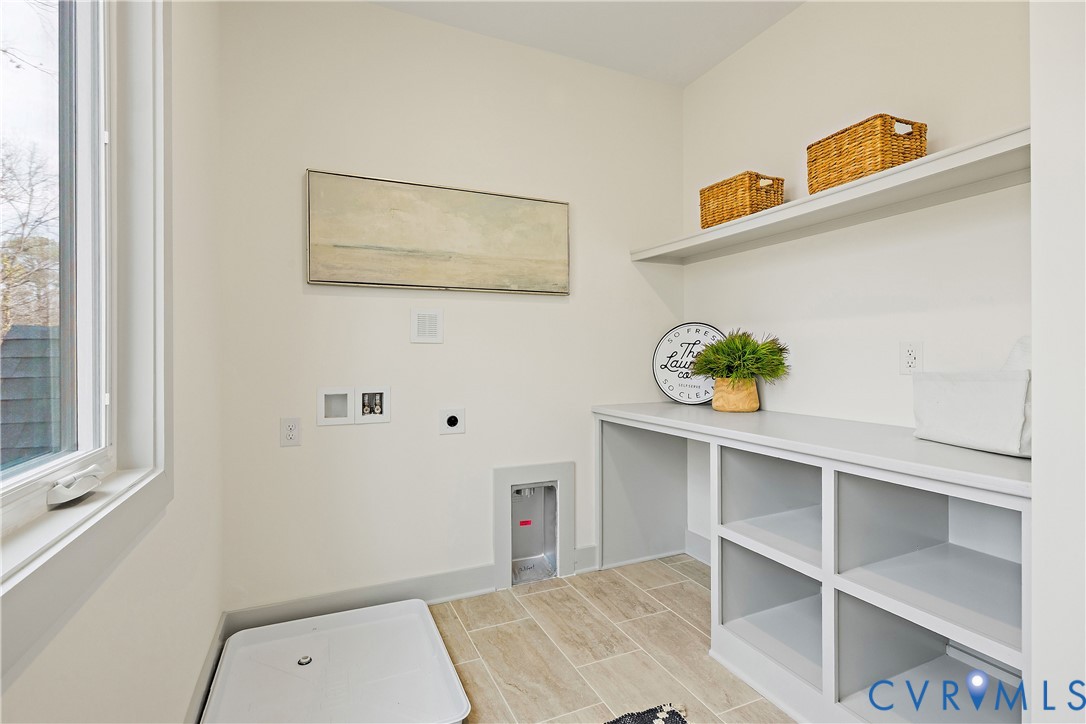 8919 Rustic Road Richmond, VA 23235 - Photo 32 of 36 2nd floor laundry with built in storage