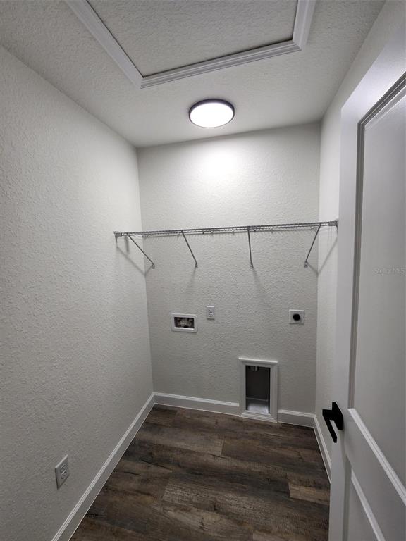 820 Redwood Road Dunnellon, FL 34431 - Photo 16 of 28 a view of a room with wooden floor