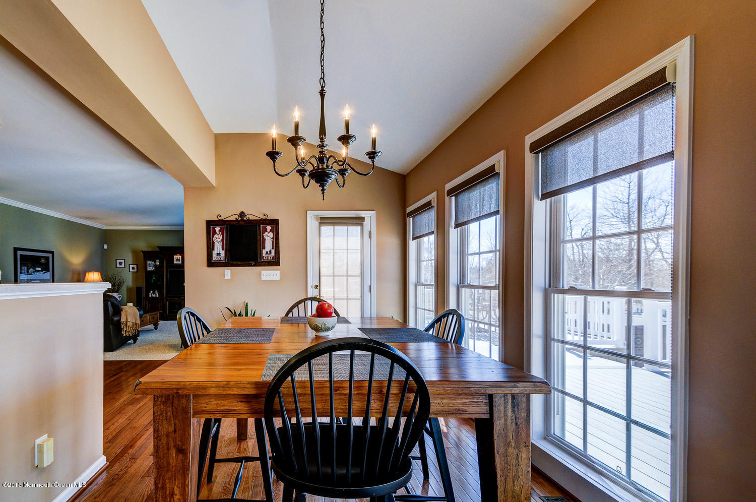 24 Jake Drive Cream Ridge, NJ 08514 - Photo 11 of 34 Breakfast Room with Door to Deck