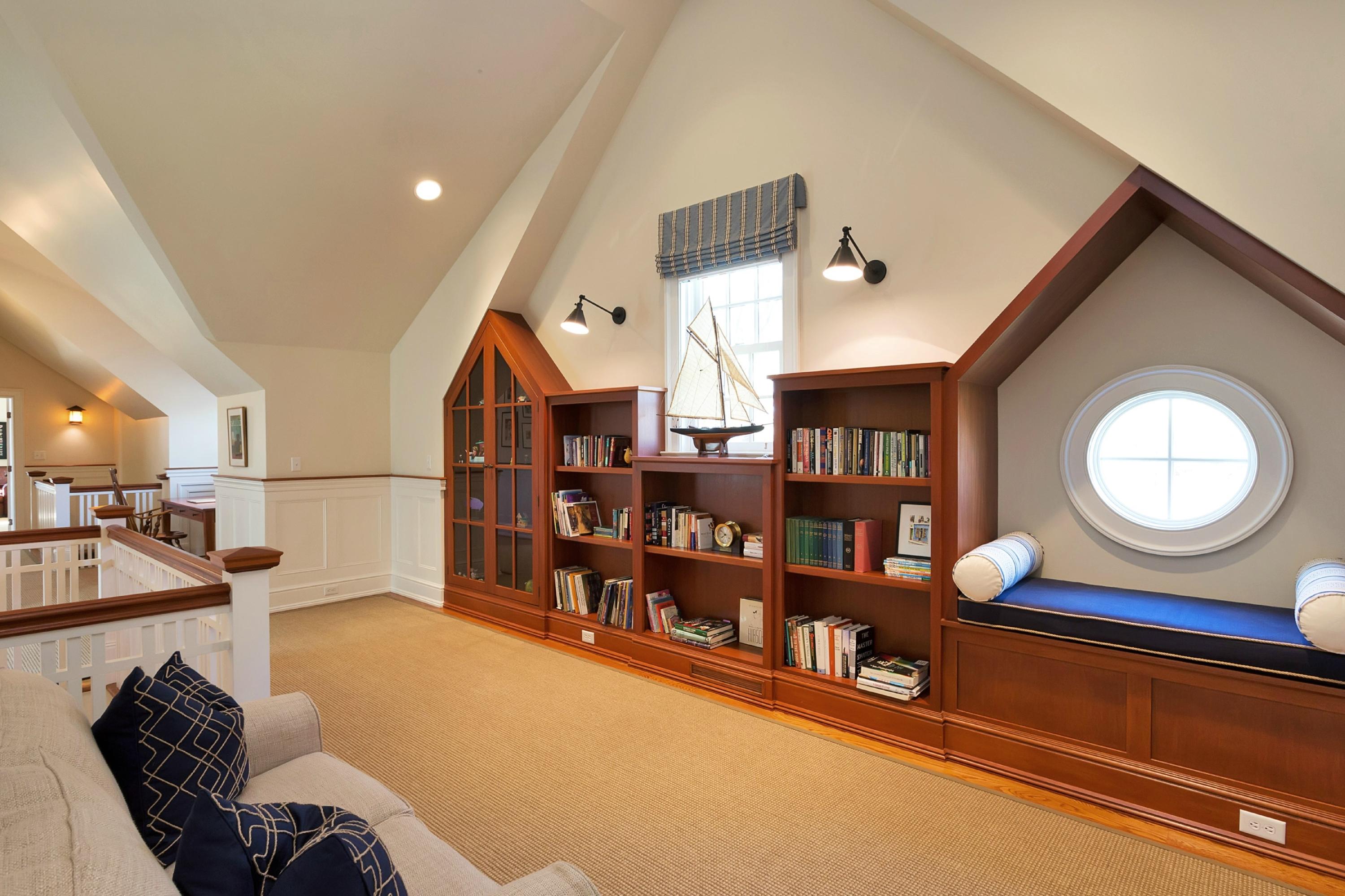 11 Juniper Road Darien, CT 06820 - Photo 17 of 25 a living room with furniture a rug and a window