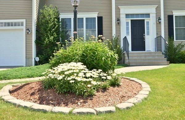 1 Ridgewood Street Ashland, MA 01721 - Photo 29 of 30 a view of a backyard with potted plants