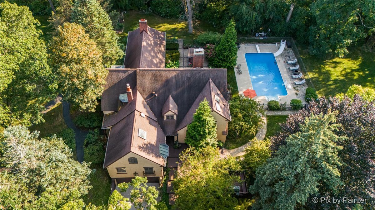 4915 Terra Cotta Road Crystal Lake, IL 60012 - Photo 61 of 93 an aerial view of a house with outdoor space and street view