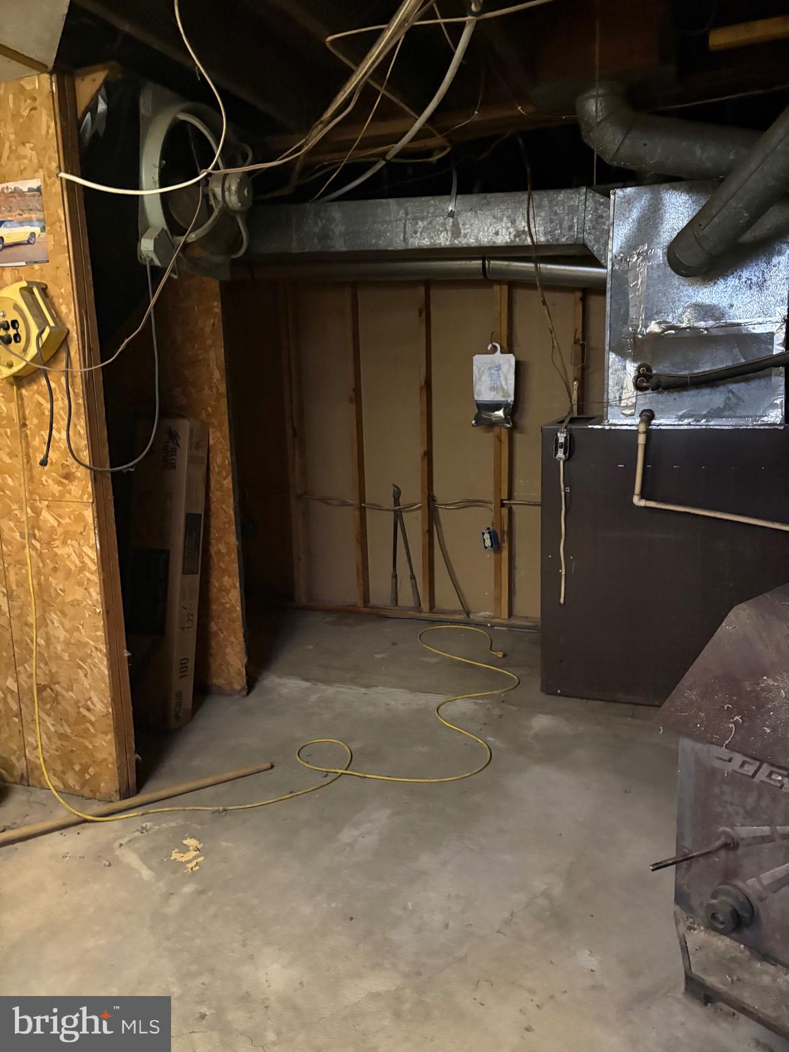 2385 Allensville Road Hedgesville, WV 25427 - Photo 17 of 24 a view of a room with wooden walls