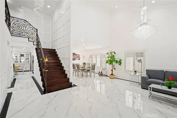 a view of entryway and hall