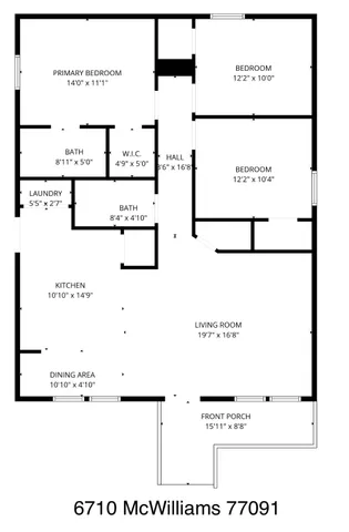 a backyard of a house