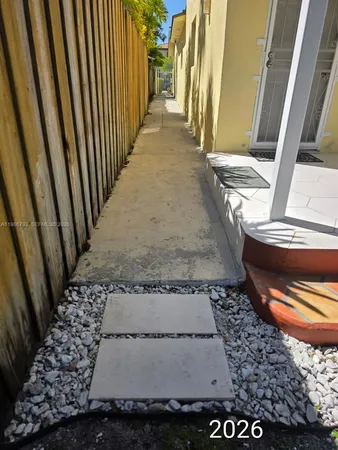 a view of an entryway