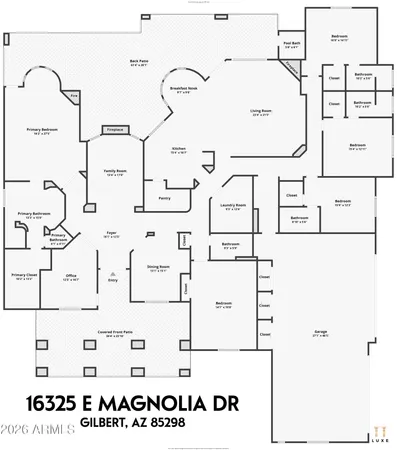 $2,490,000 | 16325 East Magnolia Drive, Gilbert, AZ 85298