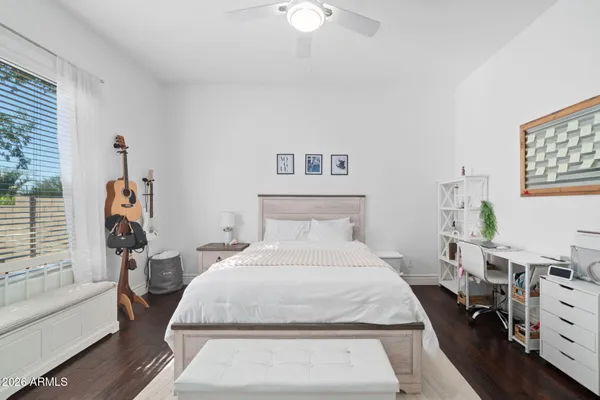 a view of a pathway of a building