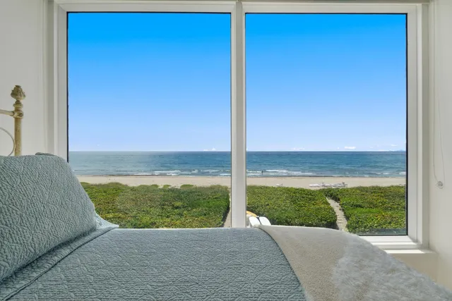 a bathroom with a shower and a toilet