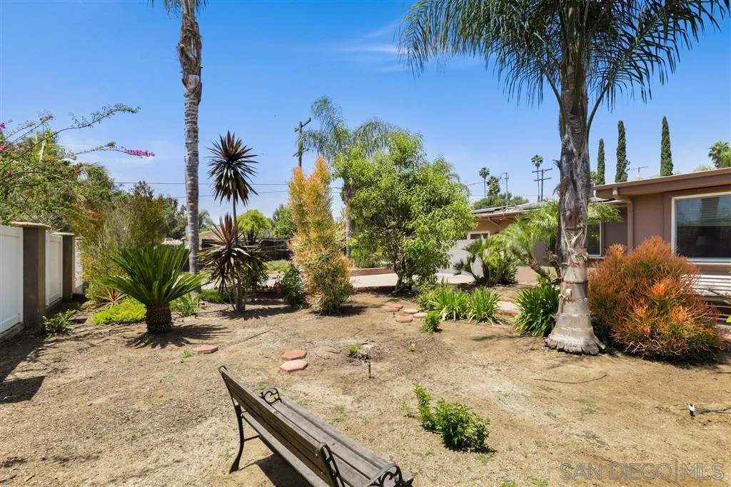 1021 Hillcrest View Lane Fallbrook, CA 92028 - Photo 5 of 24 a view of a backyard and a tree