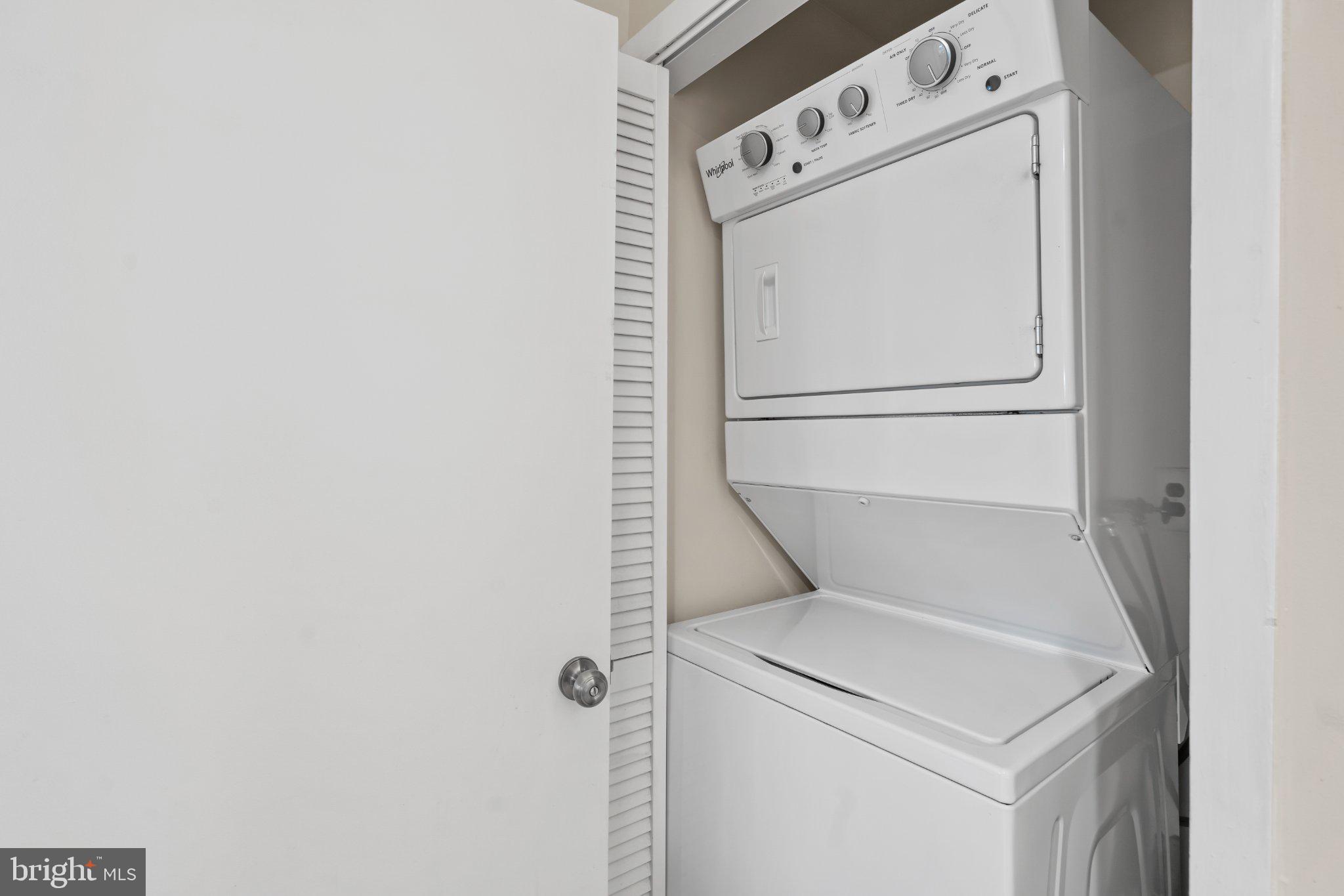 1475 Mt Holly Road, Unit F2 Edgewater Park, NJ 08010 - Photo 26 of 33 Compact laundry space for modern living.