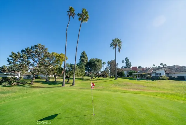 an aerial view of a swimming pool