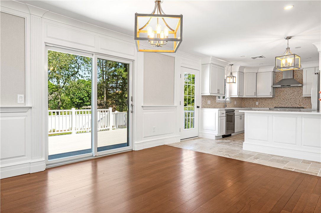 4 Shore Road Westerly, RI 02891 - Photo 10 of 36 Dining area flows nicely into the new kitchen.