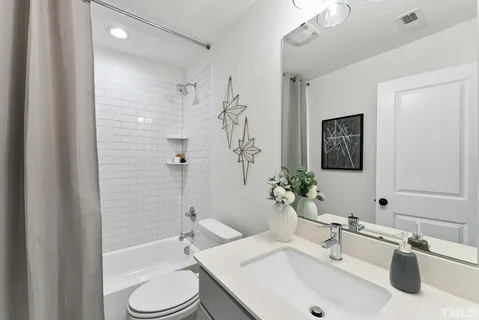 a bathroom with shower