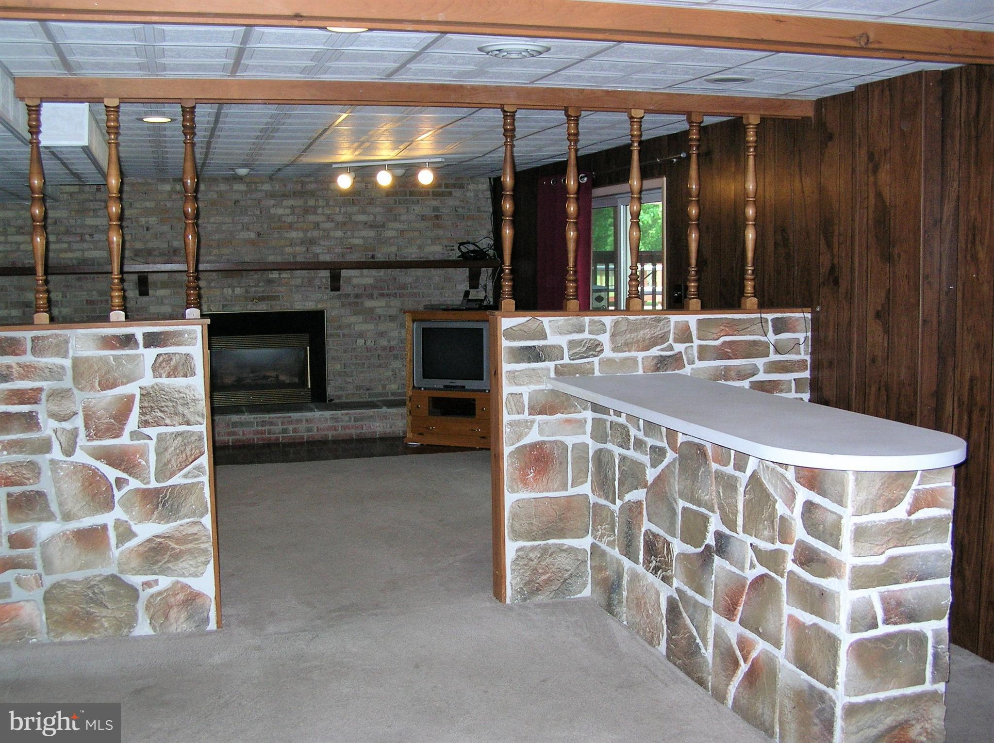 4215 Spring View Court Jefferson, MD 21755 - Photo 16 of 23 Lower level family room with gas fireplace insert