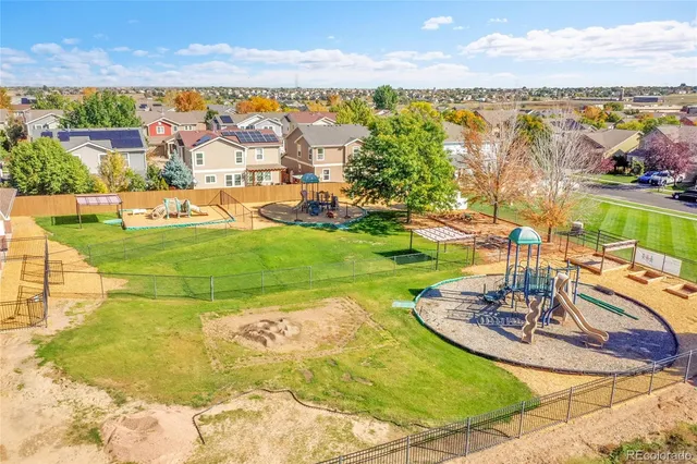 a view of a lake with a city