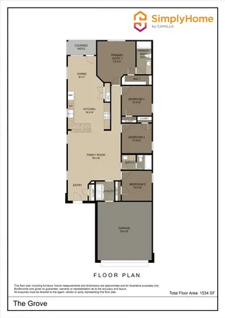 a picture of a floor plan