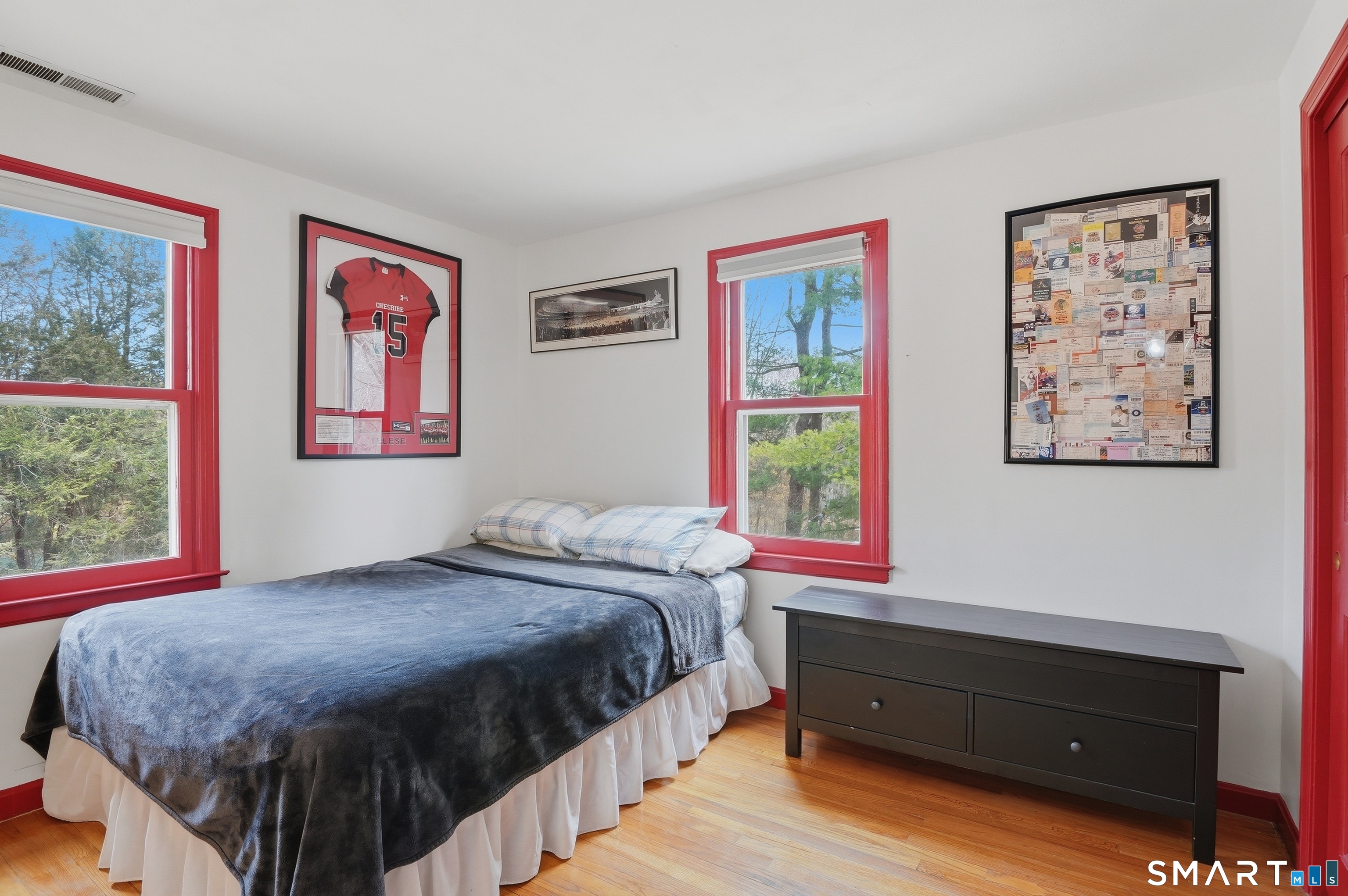 88 Nob Hill Road Cheshire, CT 06410 - Photo 32 of 40 a bedroom with a bed and a window