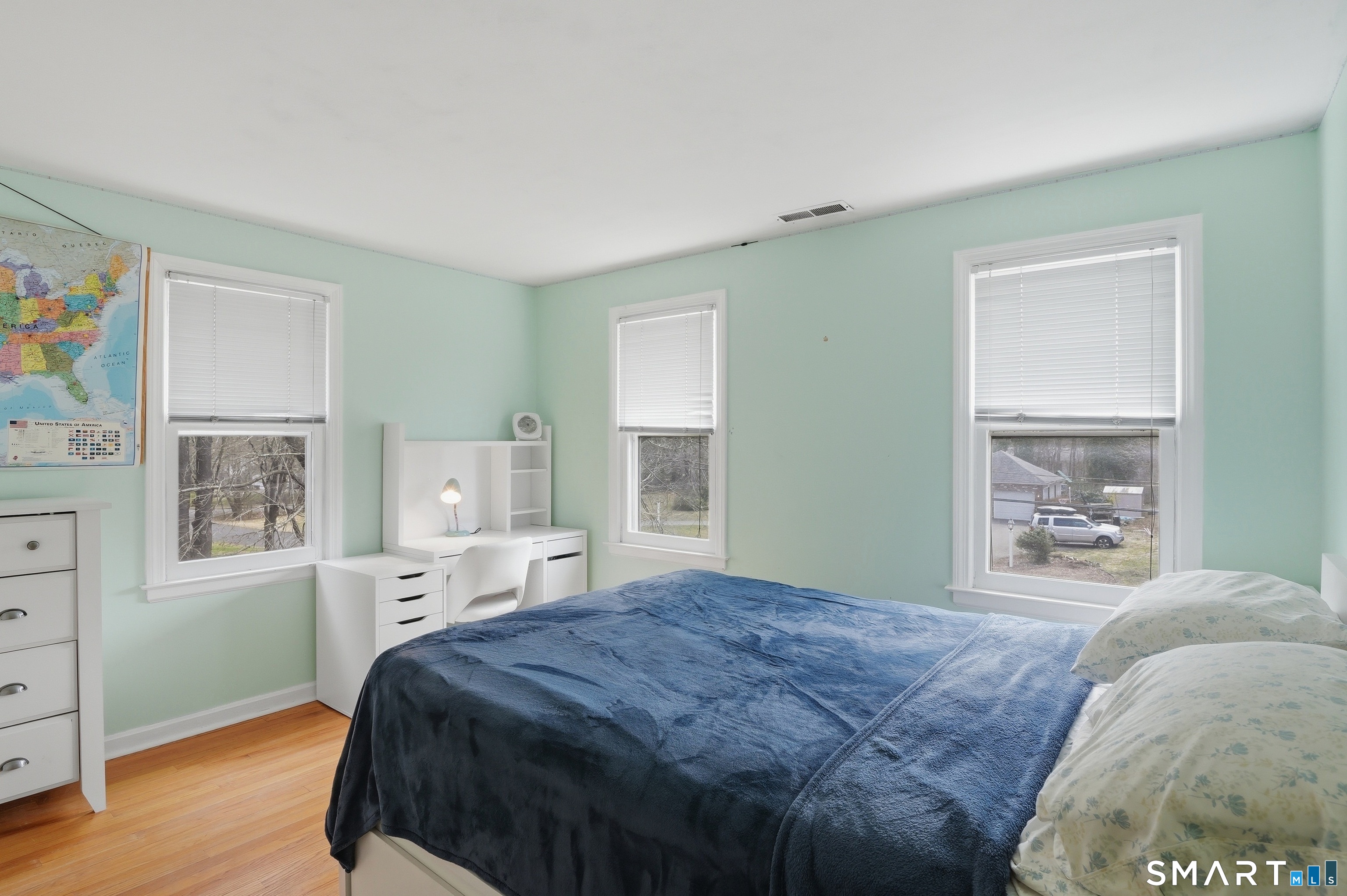 88 Nob Hill Road Cheshire, CT 06410 - Photo 35 of 40 a bedroom with a bed and a window
