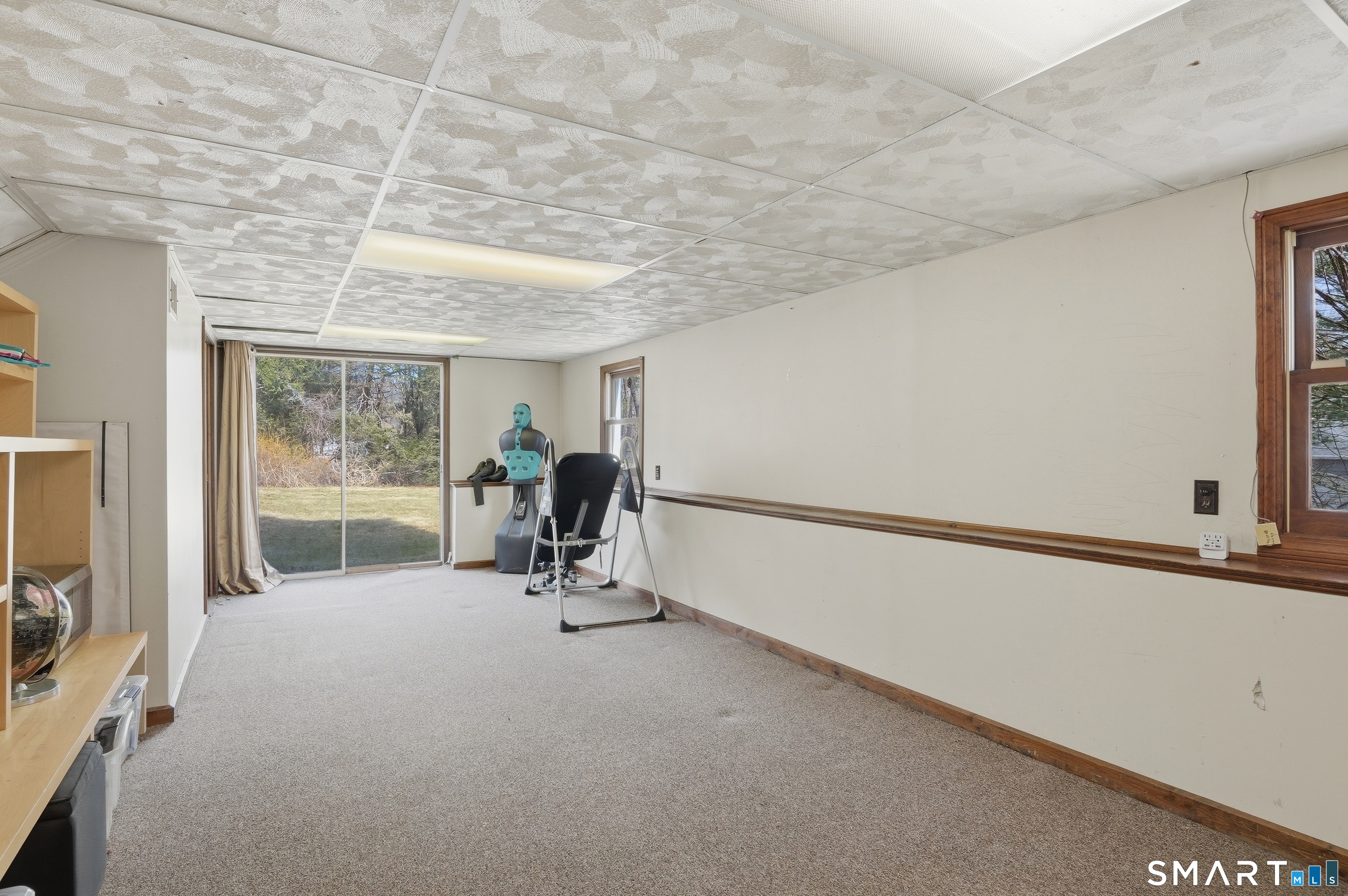 88 Nob Hill Road Cheshire, CT 06410 - Photo 37 of 40 a view of a room with gym equipment