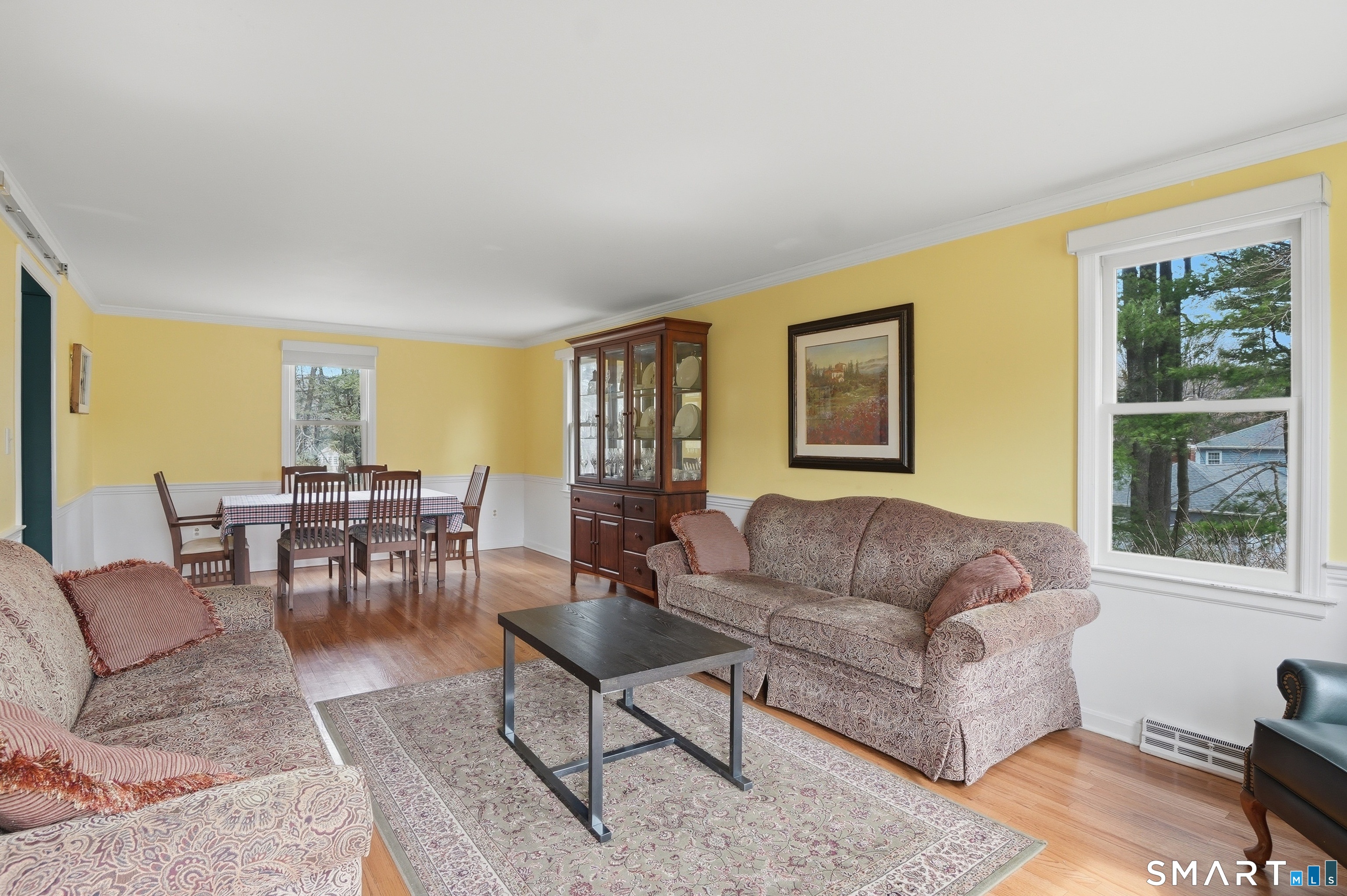 88 Nob Hill Road Cheshire, CT 06410 - Photo 4 of 40 a living room with furniture and a window
