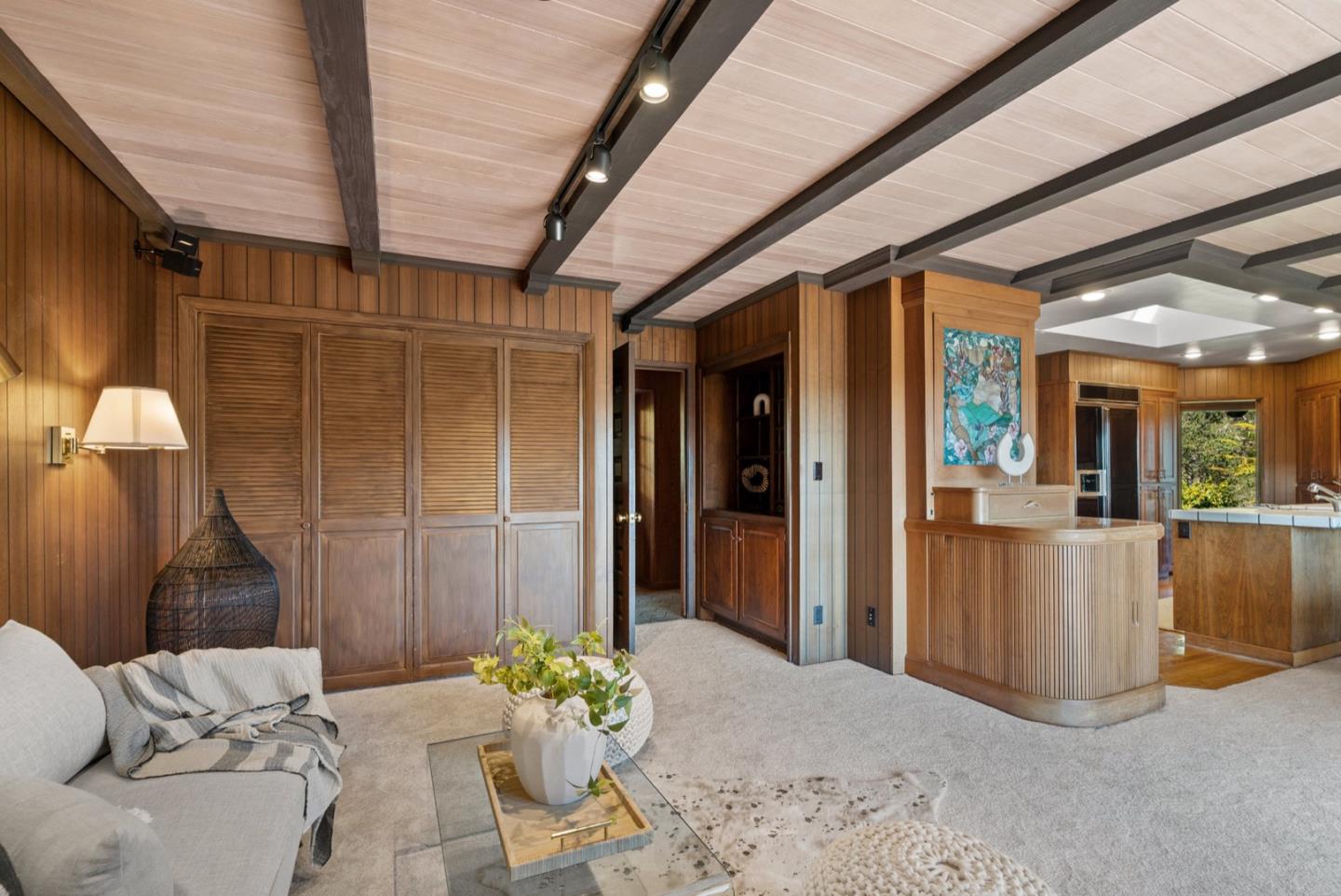 390 Rancho Soquel Drive Soquel, CA 95073 - Photo 28 of 97 a view of a porch with furniture and a potted plant