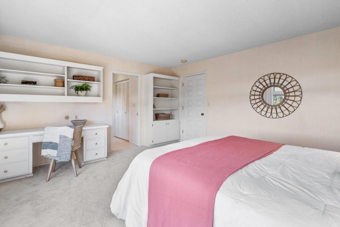 390 Rancho Soquel Drive Soquel, CA 95073 - Photo 63 of 97 a bedroom with a bed and a table