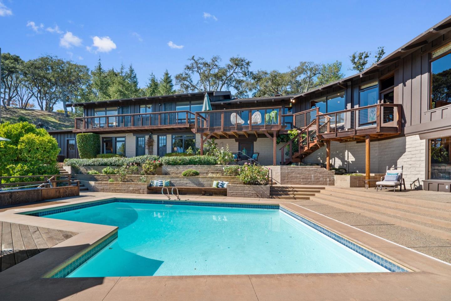 390 Rancho Soquel Drive Soquel, CA 95073 - Photo 83 of 97 a house view with sitting space and garden space