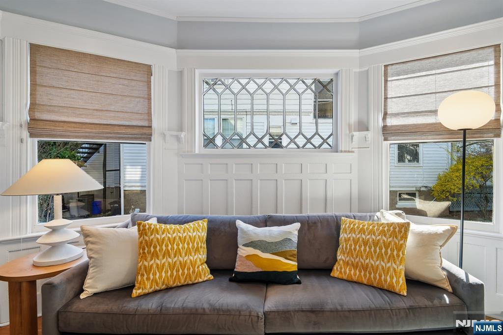 115 Park Street Montclair, NJ 07042 - Photo 12 of 45 a living room with furniture and a large window