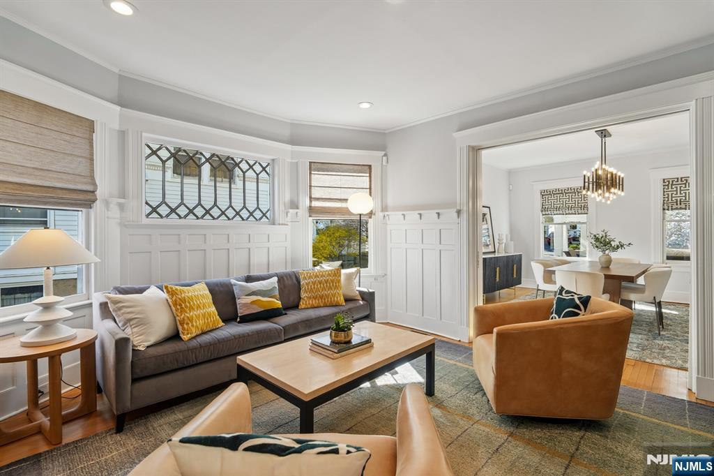 115 Park Street Montclair, NJ 07042 - Photo 13 of 45 a living room with furniture and a large window