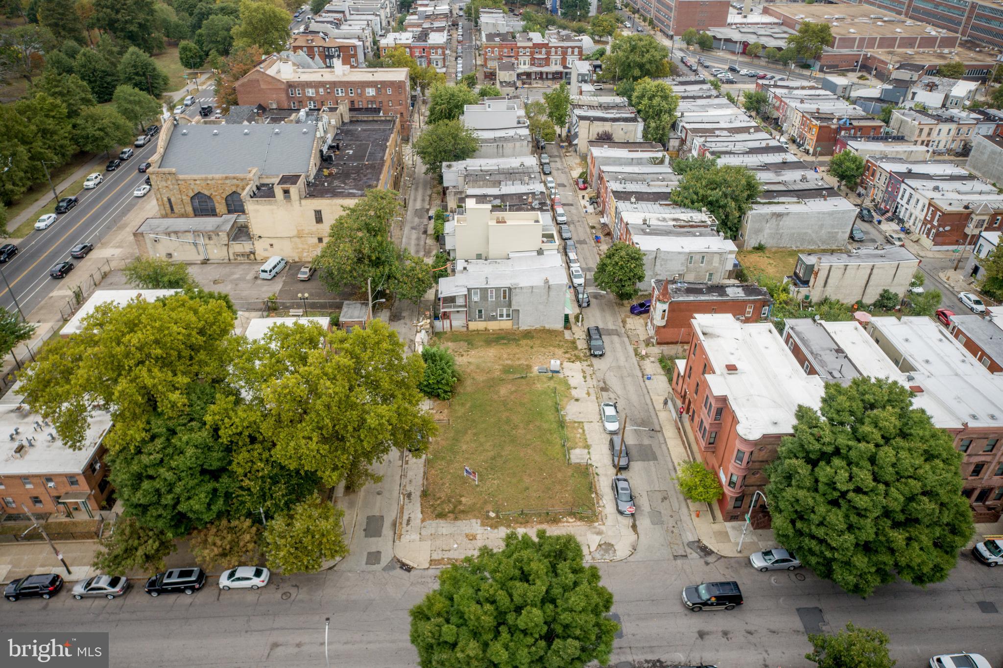 2116 North Natrona Street Philadelphia, PA 19121 - Photo 51 of 53 an aerial view of residential houses with outdoor space