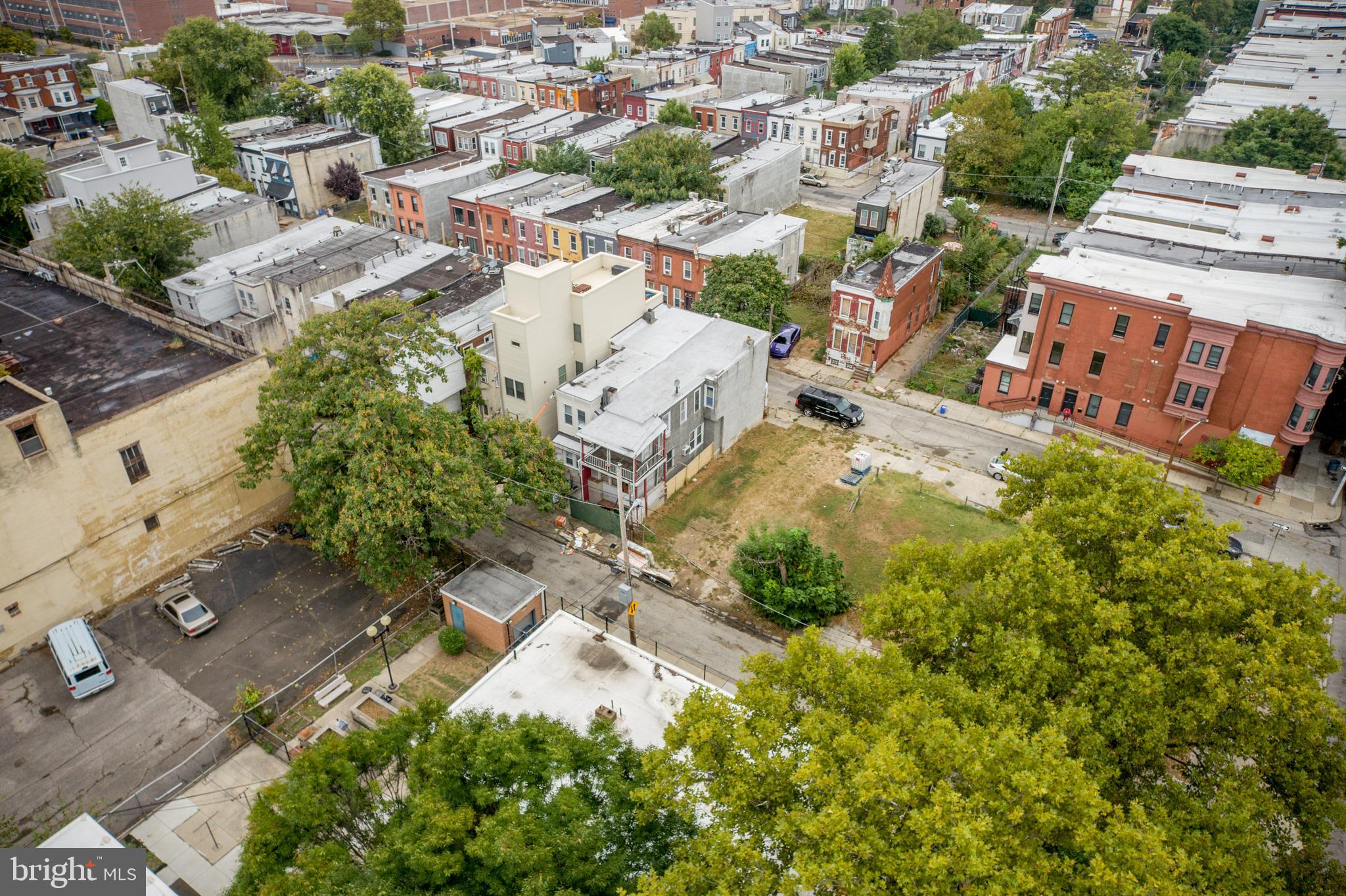 2116 North Natrona Street Philadelphia, PA 19121 - Photo 52 of 53 an aerial view of a house with a yard