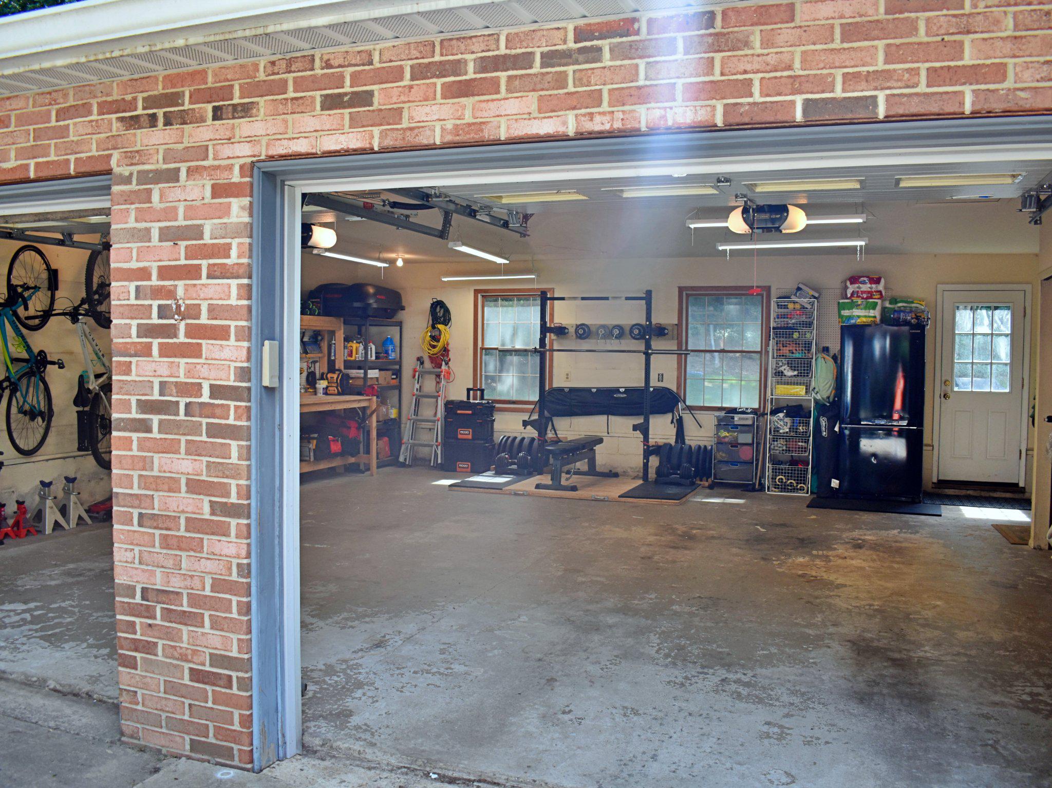 8097 Winding Way Court Springfield, VA 22153 - Photo 29 of 44 Oversized garage with workout potential.