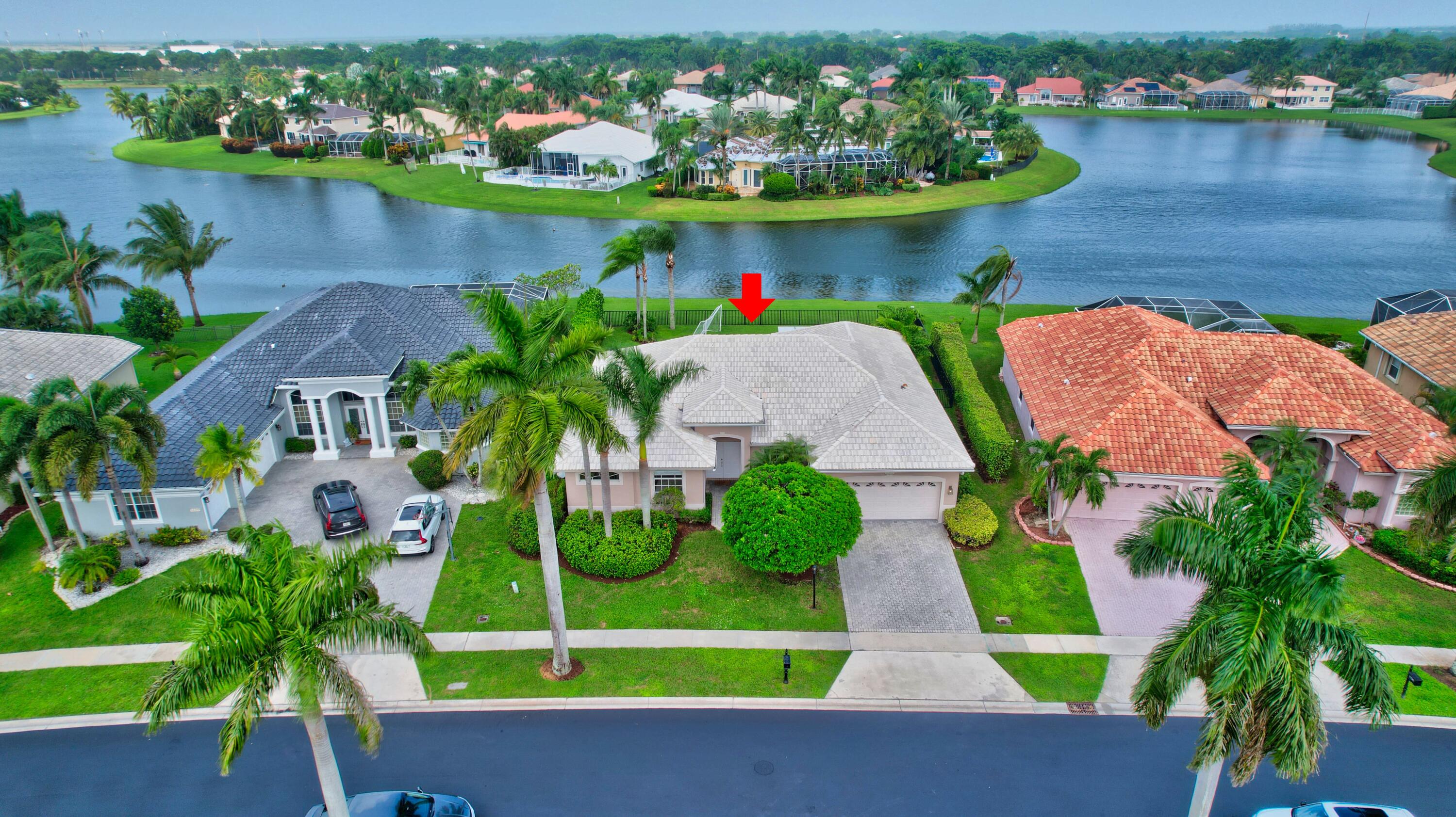 12373 Rockledge Circle Boca Raton, FL 33428 - Photo 45 of 68 an aerial view of house with yard swimming pool and outdoor seating