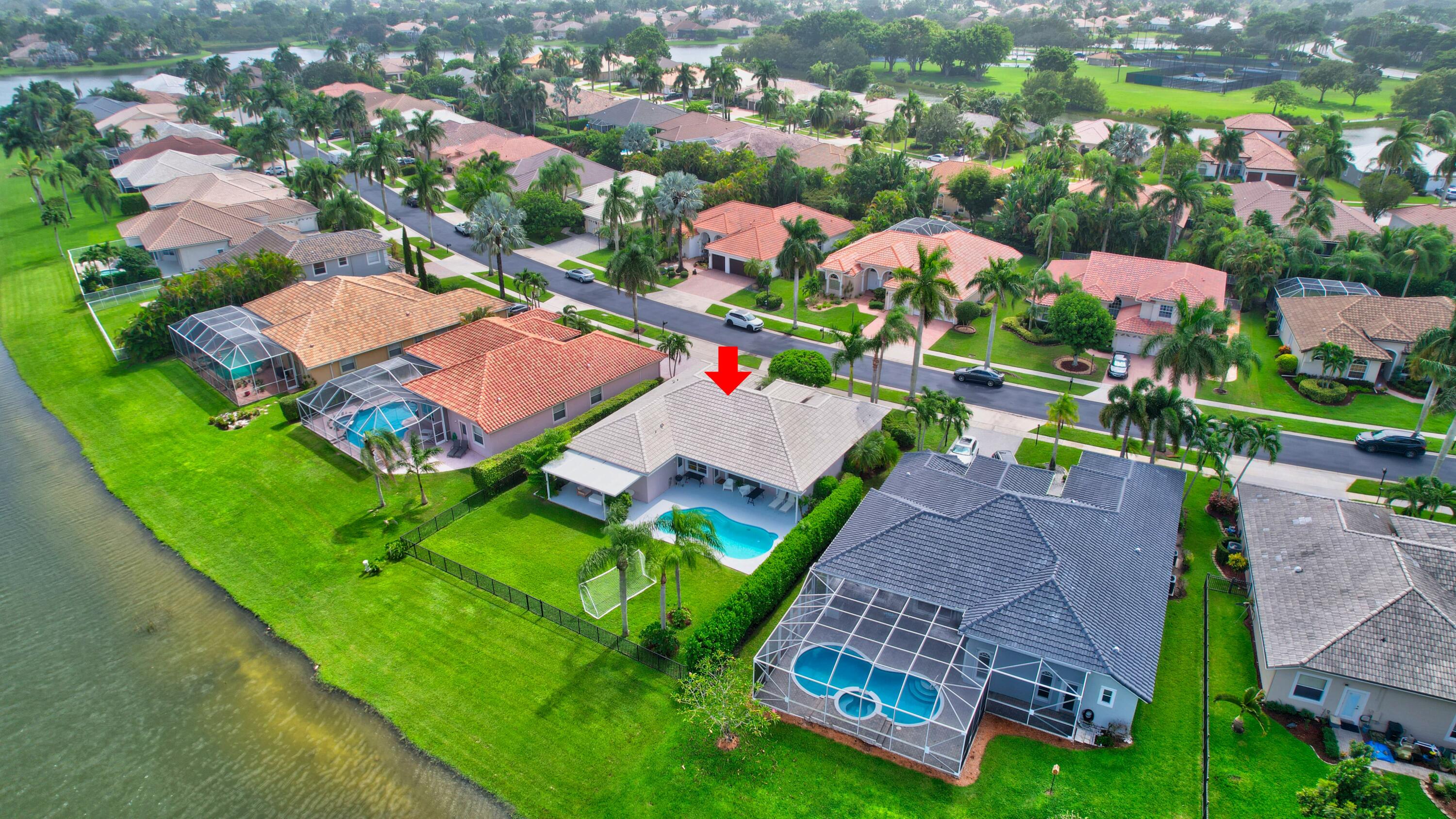 12373 Rockledge Circle Boca Raton, FL 33428 - Photo 50 of 68 an aerial view of residential houses with outdoor space and street view
