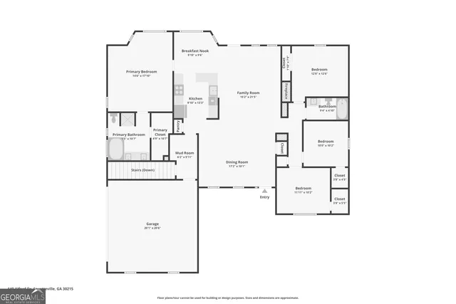 $565,000 | 140 Alford Drive, Fayetteville, GA 30215