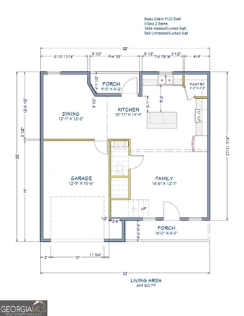 $234,312 | 300 Beau Claire Circle, Byron, GA 31008
