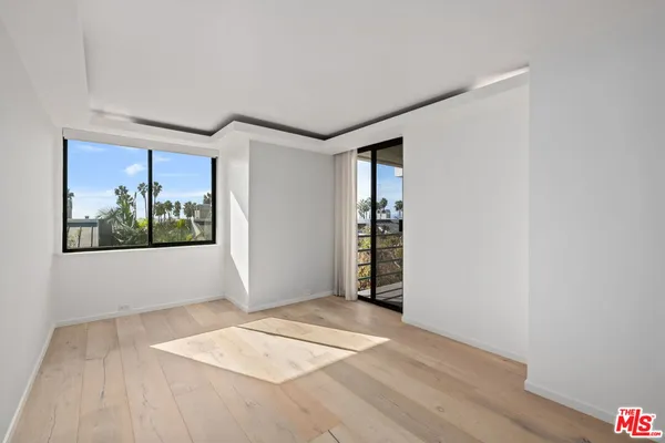 a view of wooden floor in a room