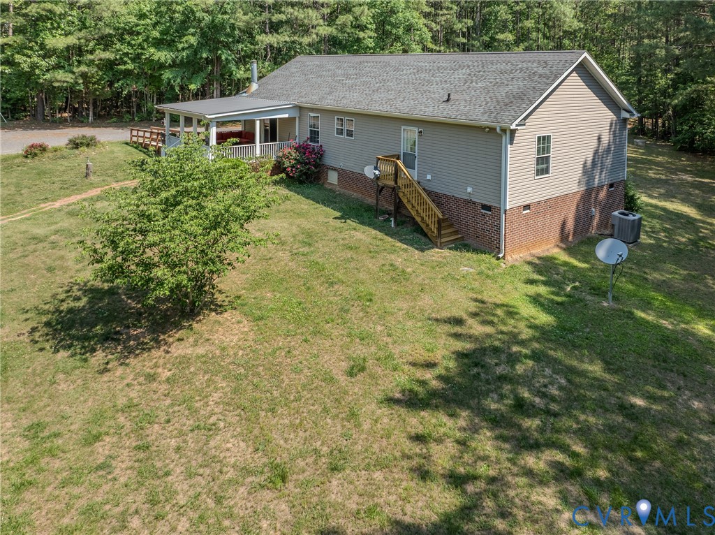 8025 Colemans Lake Road Church Road, VA 23850 - Photo 18 of 21 a view of a house with backyard