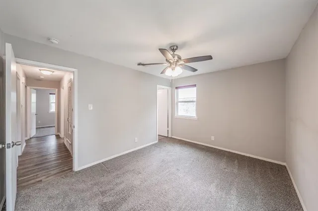 a view of a big room with a bathroom