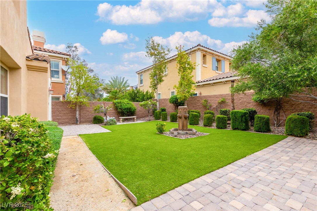 58 Contrada Fiore Drive Henderson, NV 89011 - Photo 51 of 56 View of fenced backyard