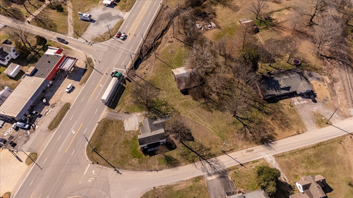202 Vine Street Loretto, TN 38469 - Photo 32 of 42 an aerial view of residential house with outdoor space