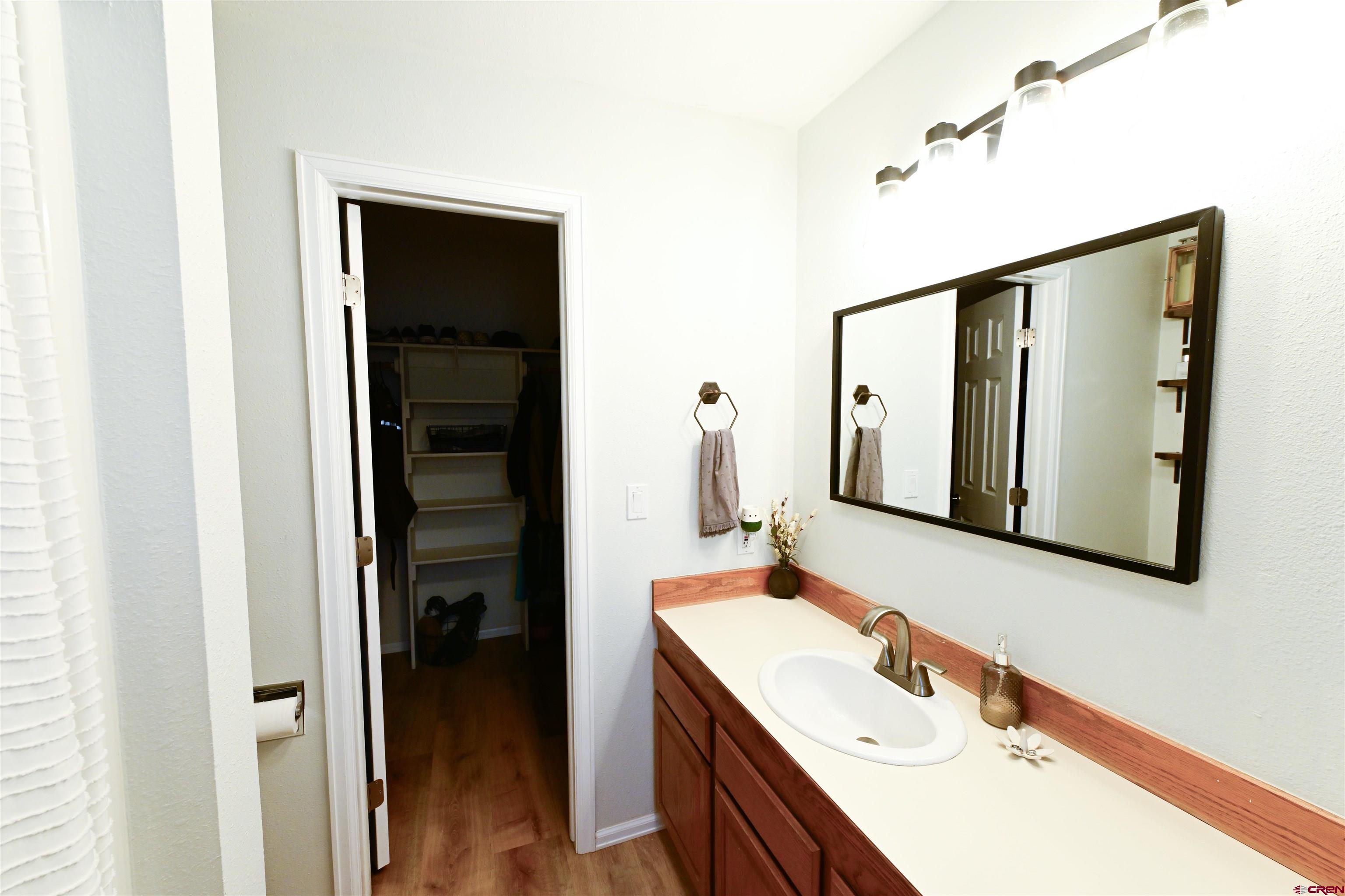188 Bert Street Delta, CO 81416 - Photo 17 of 36 a bathroom with a sink and a mirror