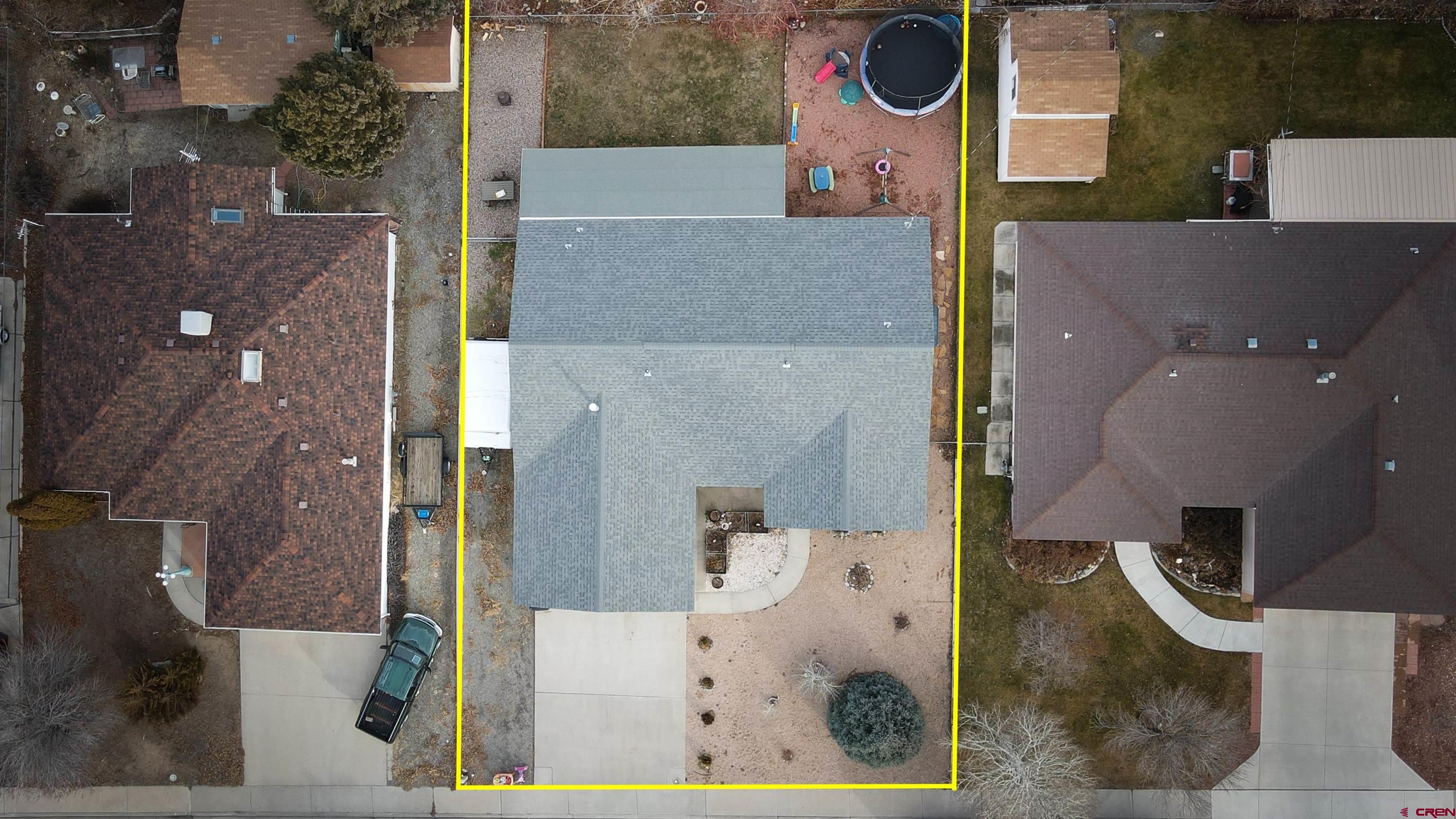 188 Bert Street Delta, CO 81416 - Photo 31 of 36 an aerial view of a house with a yard