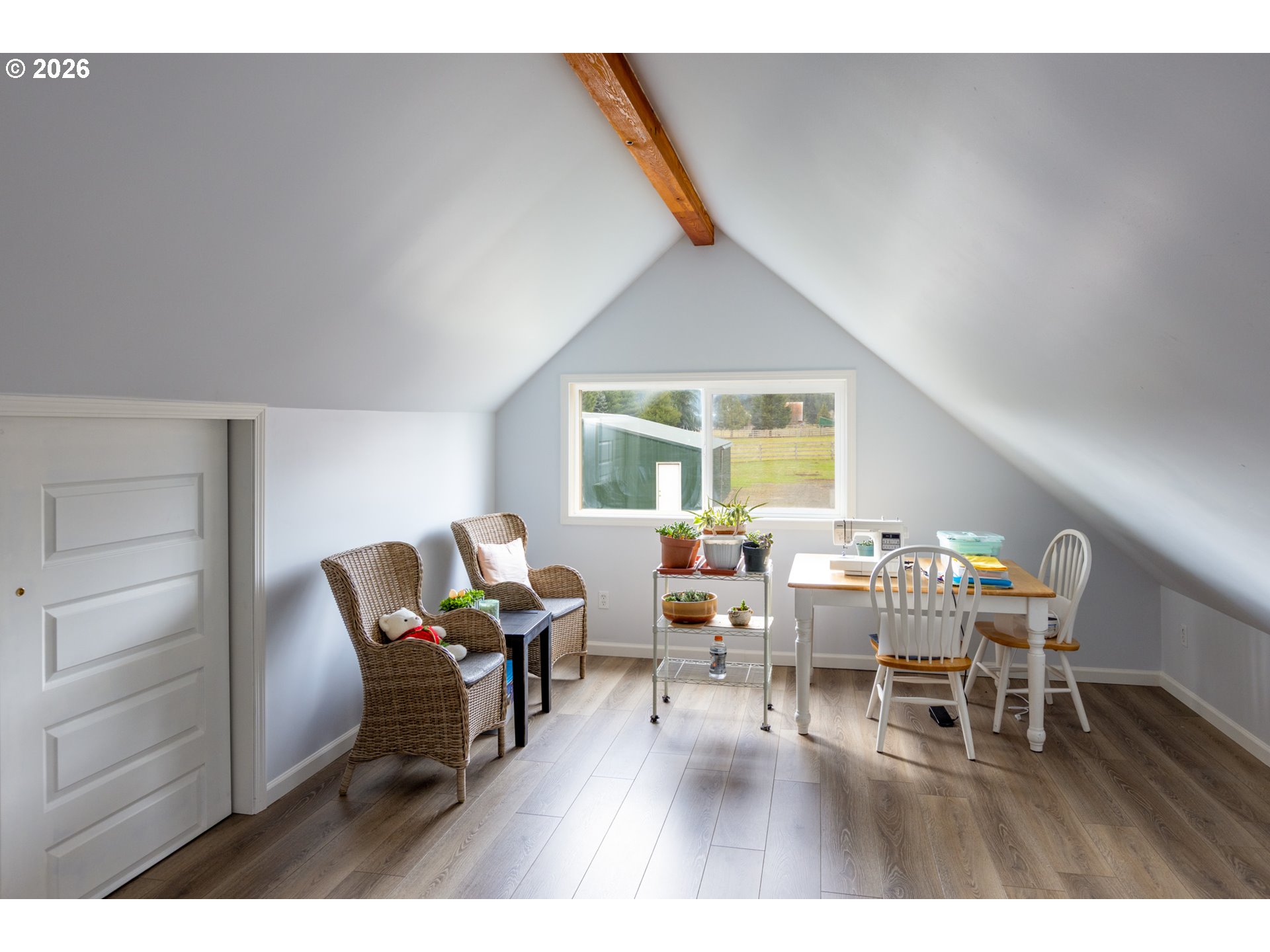 56 Jennings Road Trout Lake, WA 98650 - Photo 19 of 42 a living room with furniture and a large window